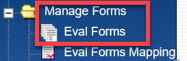 Eval Forms