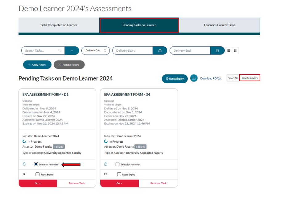 Elentra Help Learner tab2