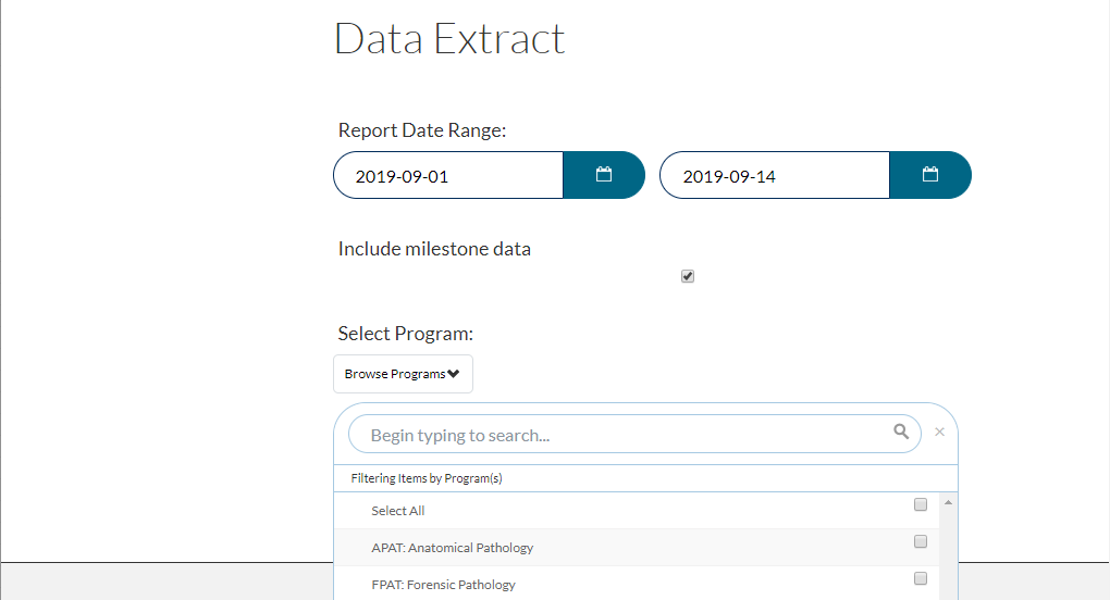 Assessment & Evaluation Screen