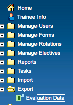 export evaluation data